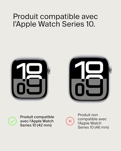 BELKIN TemperedCurve Bumper Screen Protection - Series 10 - CL 42mm