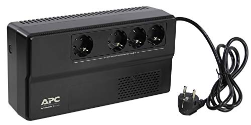 APC Easy UPS BV BV1000I-GR UPS AC 230V 600Watt 1000VA 9Ah output connectors 4