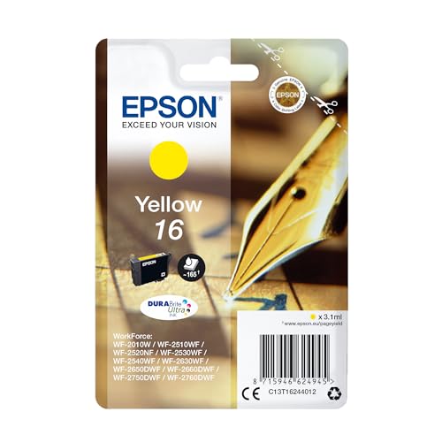 Cartouche EPSON C13T16244012 16 - Yellow