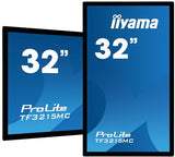 iiyama ProLite TF3215MC-B2 écran plat de PC 81,3 cm (32") 1920 x 1080 pixels Full HD LED Écran tactile Kiosque Noir