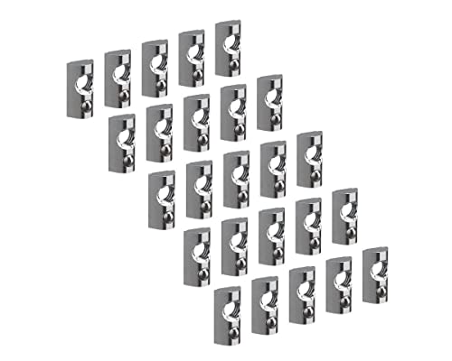 PFA 9149 T-SLOT NUTS 25 PIECES BK