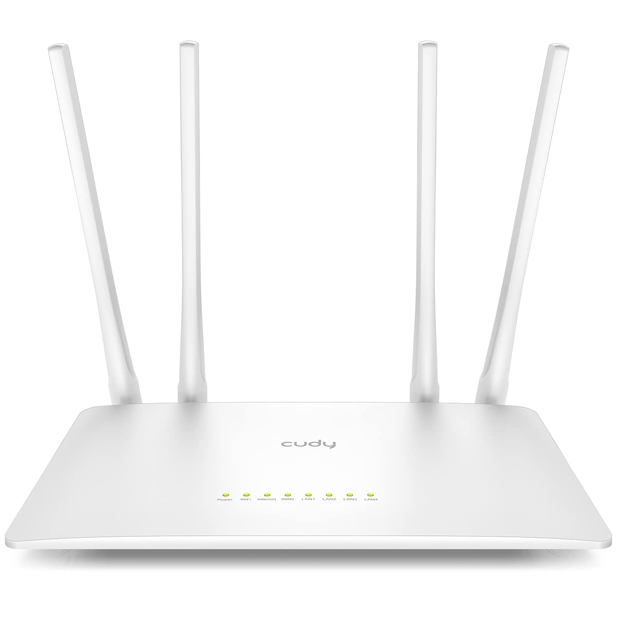 Cudy WR1200 routeur sans fil Fast Ethernet Bi-bande (2,4 GHz / 5 GHz) Blanc