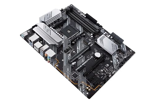 ASUS PRIME B550-PLUS AMD AM4 Socket ATX DDR4 3rd Gen AMD Ryzen Dual M.2 PCIe 4.0 1 Gb Ethernet USB 3.2 Gen 2 Type-A and Type-C