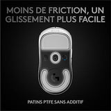 LOGITECH PRO X SUPERLIGHT Wireless Gaming Mouse Mouse optical 5 buttons wireless 2.4 GHz USB LIGHTSPEED receiver white