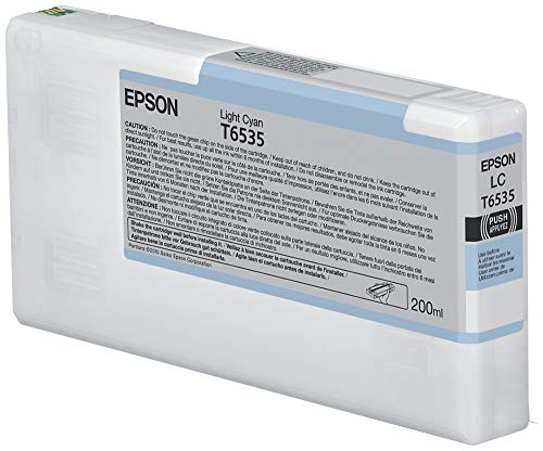 EPSON T6535 cartouche d encre cyan clair capacité standard 200ml