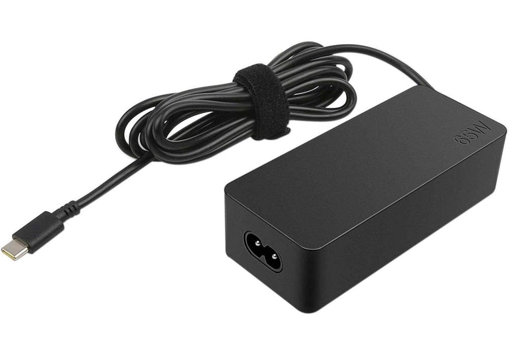 LENOVO 65W Standard AC Adapter (USB Type-C) - Adaptateur secteur - CA 100-240 V - 65 Watt - ThinkRed