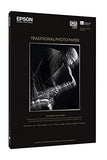 EPSON S045050 Traditional photo  papier inkjet 330g/m2 A4 25 feuilles pack de 1