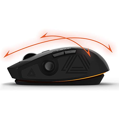 LEXIP 3D High performance Mouse CAD and Gaming uitive 3D movement thumb joystick 6 program. Buttons wired 12000dpi ceramic glider