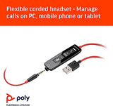 POLY Blackwire C3215 bulk casque USB-C+Jack -1 écout.