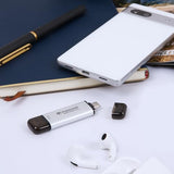 TRANSCEND ESD310S 1To External SSD USB 10Gbps Type C/A Silver