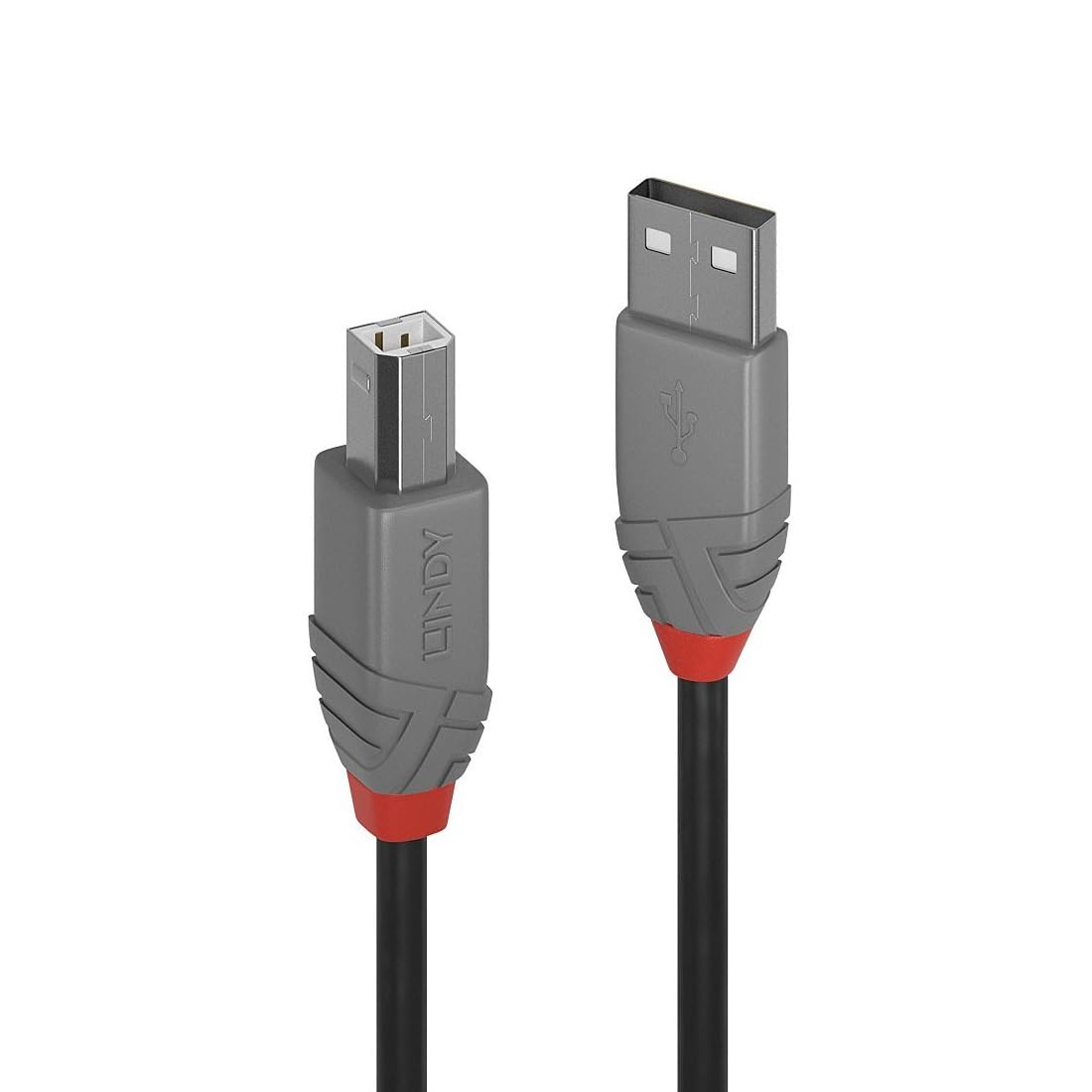 LINDY Câble USB 2.0 type A vers B Anthra Line 3m