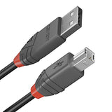 LINDY Câble USB 2.0 type A vers B Anthra Line 7.5m