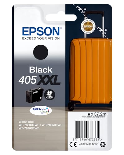 EPSON 4LB Singlepack Black 405 DURABrite Ultra Ink