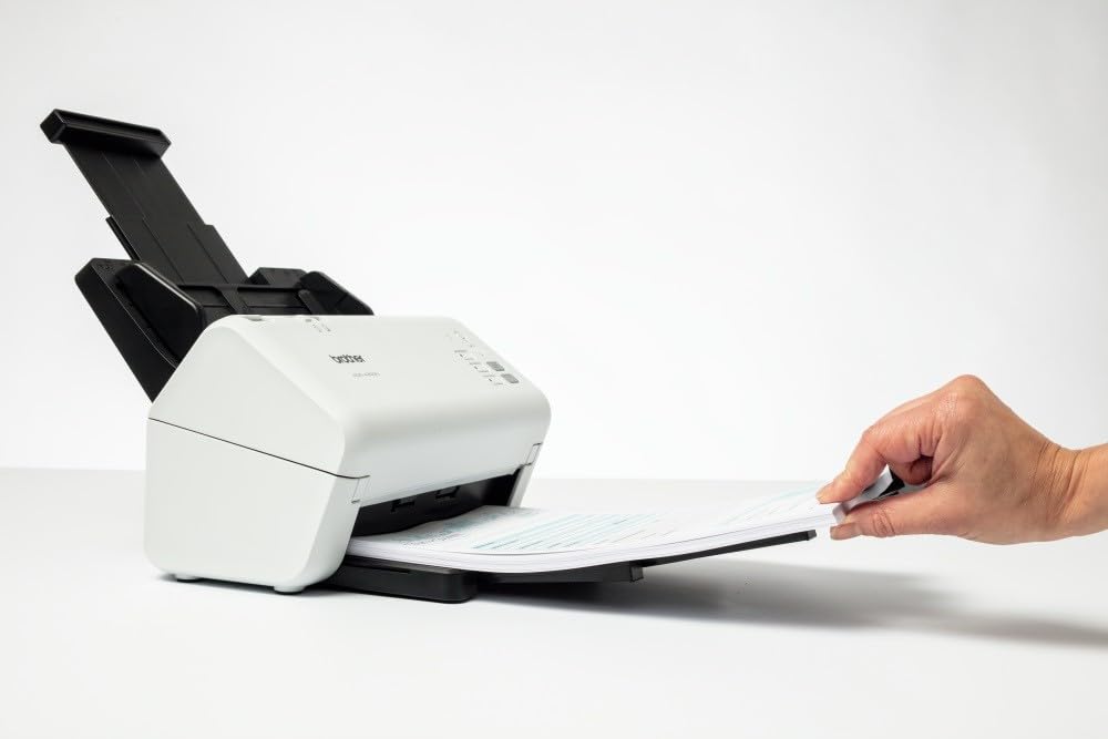 BROTHER Document Scanner Duplex Office 40ppm/80ipm ADF Feeder 80 f. ethernet
