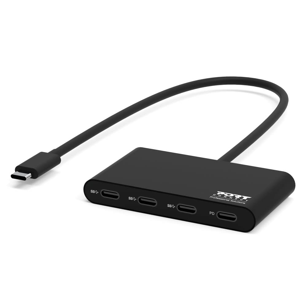 PORT DESIGNS USB Hub Type-C 4Ports Type-C