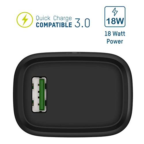 CHARGEUR SECTEUR 1 PORT USB QUICK CHARGE QC 3.0