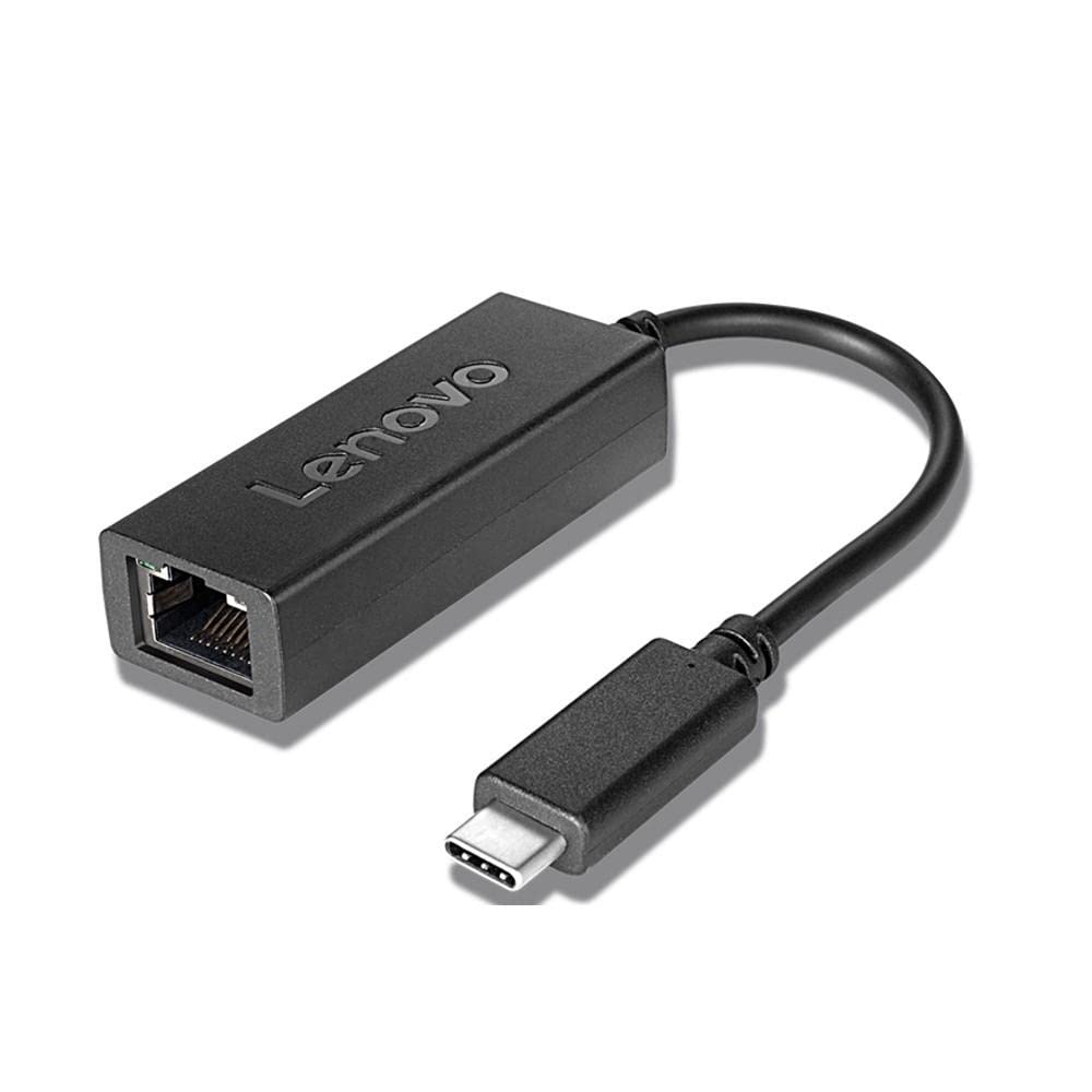 LENOVO USB-C to Ethernet Adapter - Adaptateur réseau - USB-C - Gigabit Ethernet x 1 - noir
