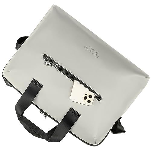 Tucano Gommo mallette Laptop 15,6 MacBook 16, gris clair