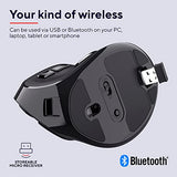 TRUST Souris sans fil ergonomique VOXX Rechargeable - Noire
