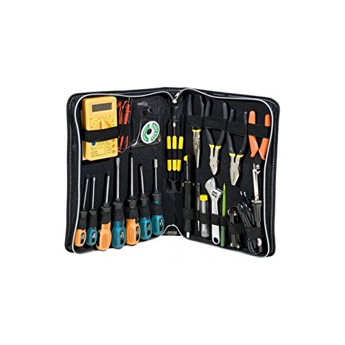 Trousse à outils avec multimètre digital