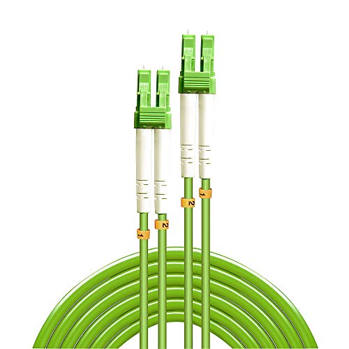 LINDY 3m Fibre Optic Cable LC/LC 50/125um OM5 LC Male to LC Male