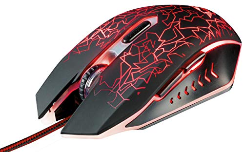 TRUST Souris gaming filaire FELOX rétroéclairée - Noire
