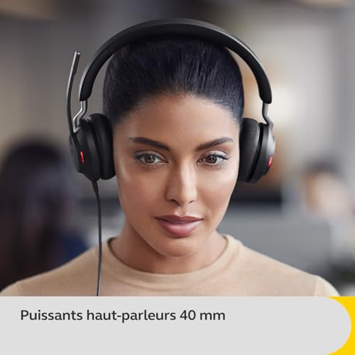 Jabra 24189-999-999 Evolve2 40 SE Casque Stéréo Filaire Noir