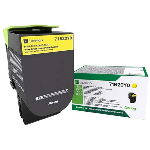 LEXMARK 2.3K Return Program Cartouche Jaune CS/CX317 417 517