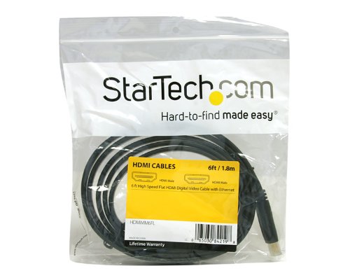 1.8m Flat High Speed HDMI Cable M/M