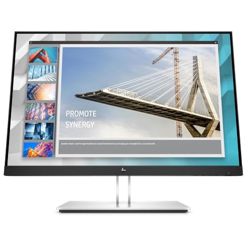 "HP E-Series E24i G4 61 cm (24"") 1920 x 1200 pixels WUXGA Noir, Argent"