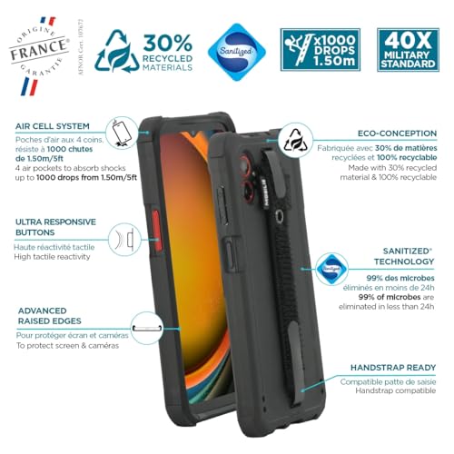 PROTECH - Case+Handstrap for Galaxy XC