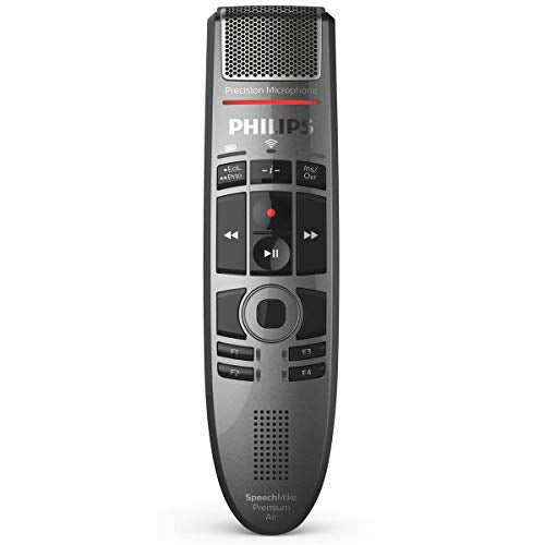 PHILIPS SpeechMike SMP4000 : Microphone de dictée sans fil, portée max 5m