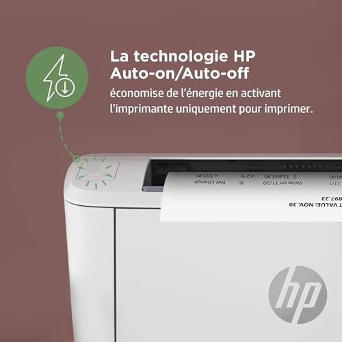 HP LaserJet M110w Printer Mono B/W laser A4/Letter 600x600dpi 20ppm capacity 150 sheets USB 2.0 Wi-Fi Bluetooth LE