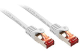 LINDY Basic Cat.6 S/FTP Cable White 1m Patch Cable
