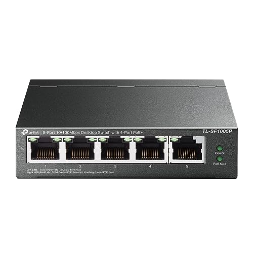 5-Port 10/100Mbps Desktop Switch PoE