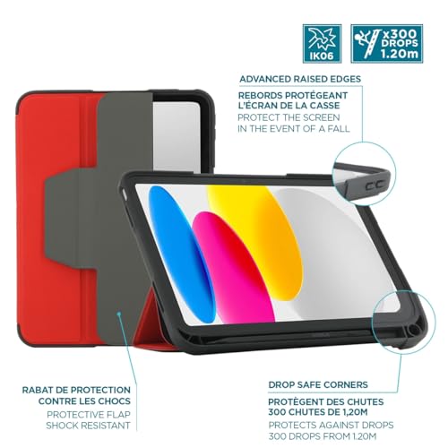 Ultra Rugged Case for iPad 11'' 2025 red