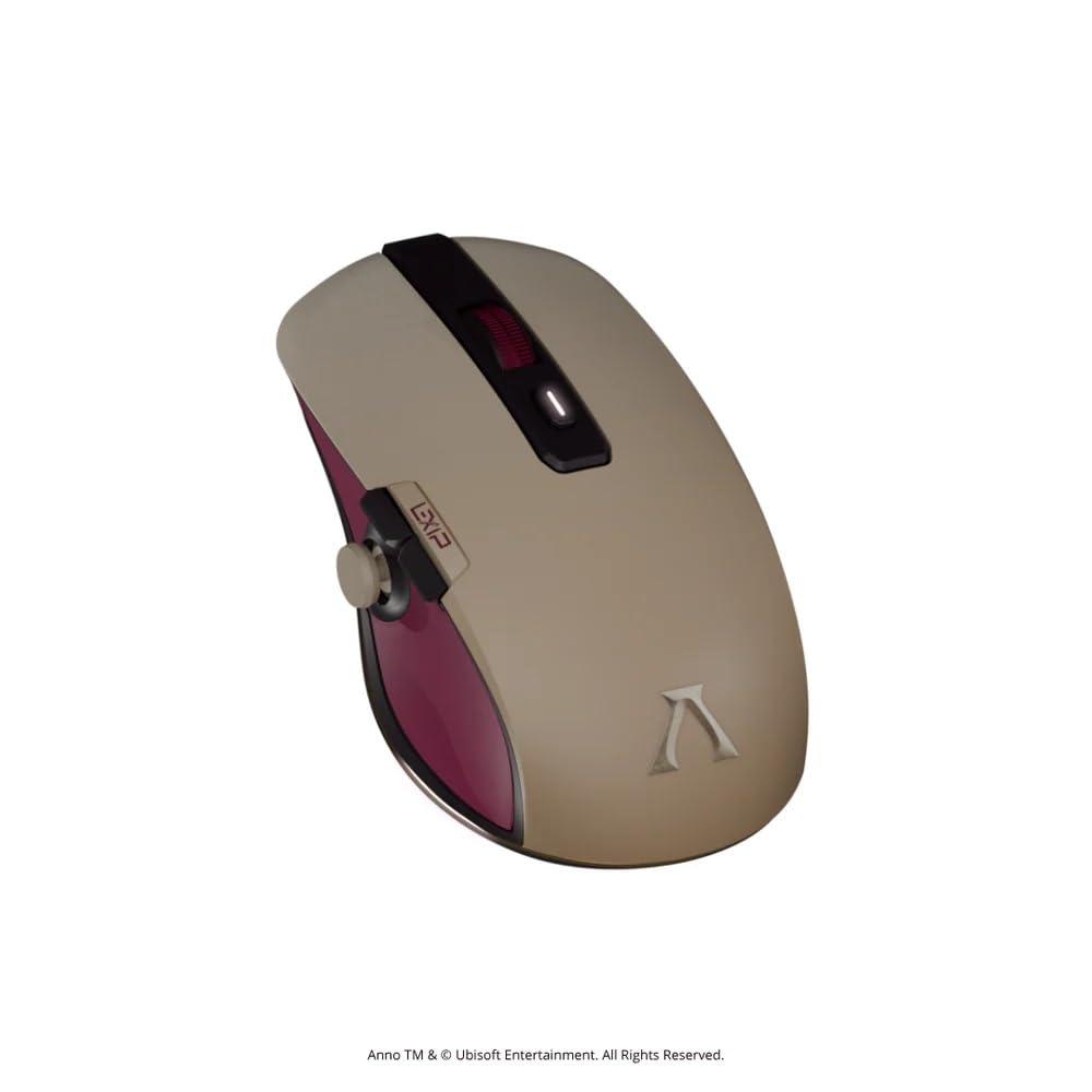 LEXIP X UBISOFT ANNO 117 Bundle Flex Pro-Air Mouse + Mousepad