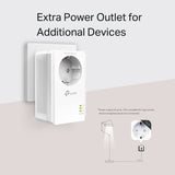 TP-LINK AV1000 Passthrough Powerline KIT Broadcom 1 Gigabit Port