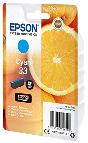 Cartouche EPSON C13T33424012 - Cyan