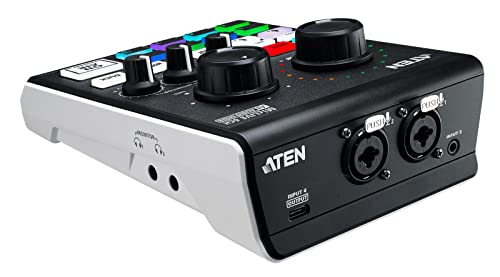 ATEN UC8000 MicLive mixer pour podcast - 6 canaux