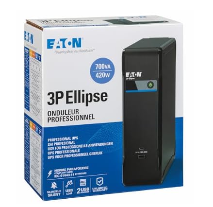 Eaton 3P Ellipse 700VA 420W FR USB