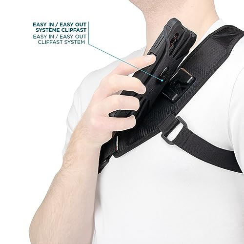 Chest Strap ClipFast+Unv Silicon Holder