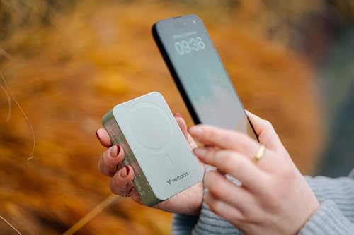 VERBATIM CHARGE N GO ESSENTIALS POWER BANK MAGNETIC WIRELESS 20000MAH GREEN WCF (P)