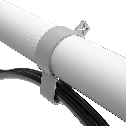 DATAFLEX Bras à fixer / pincer Viewgo 48.120 - 1 écran blanc