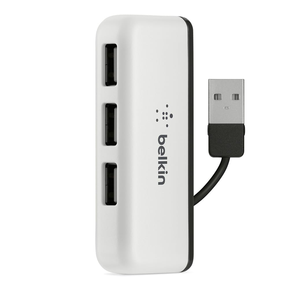 BELKIN Hub de Voyage 4 Ports USB 2.0 Noir