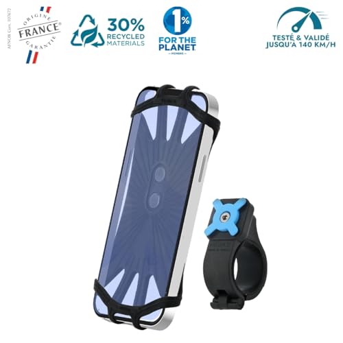 MOBILIS Support universel vélo/trottinette U.FIX pour smartphone - Noir