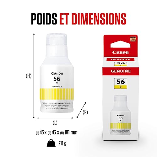 CANON 2LB GI-56 Y EUR Yellow Ink Bottle