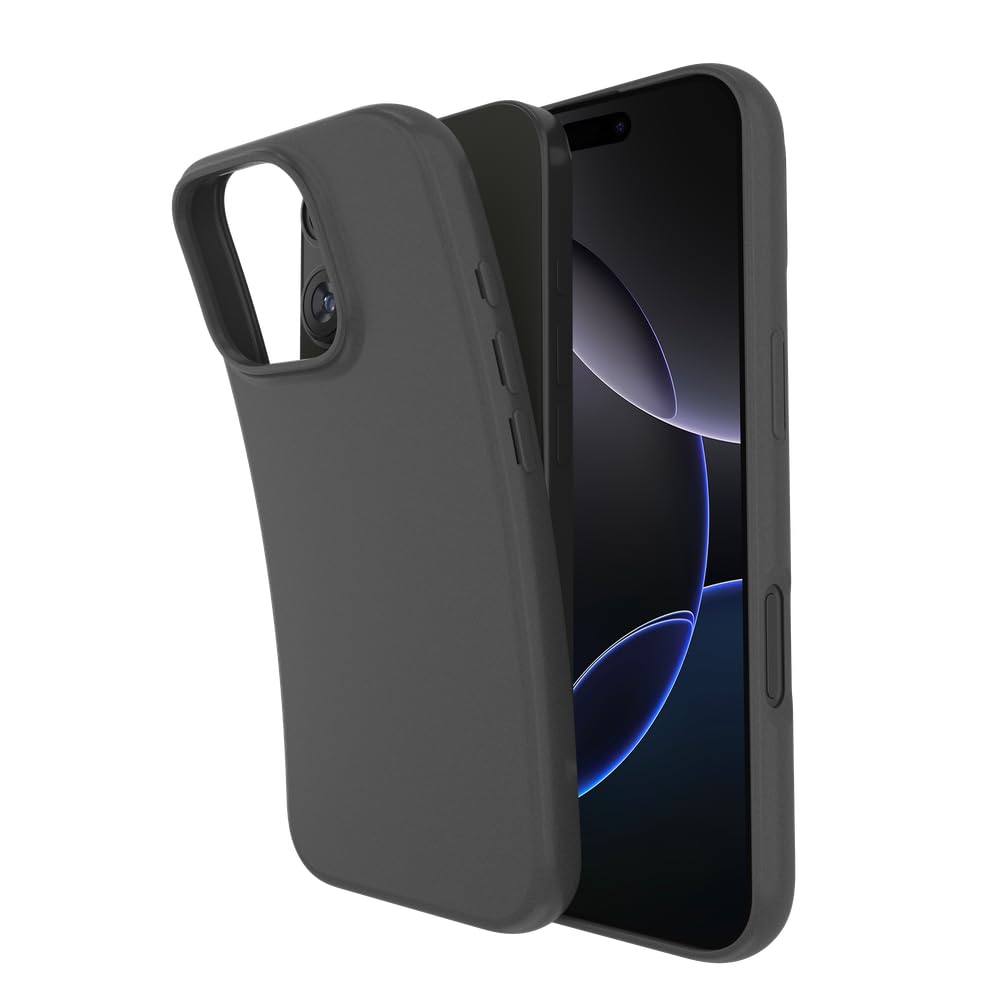 iPhone 16 Pro - Zero Soft TPU coque - 100% GRS - noir