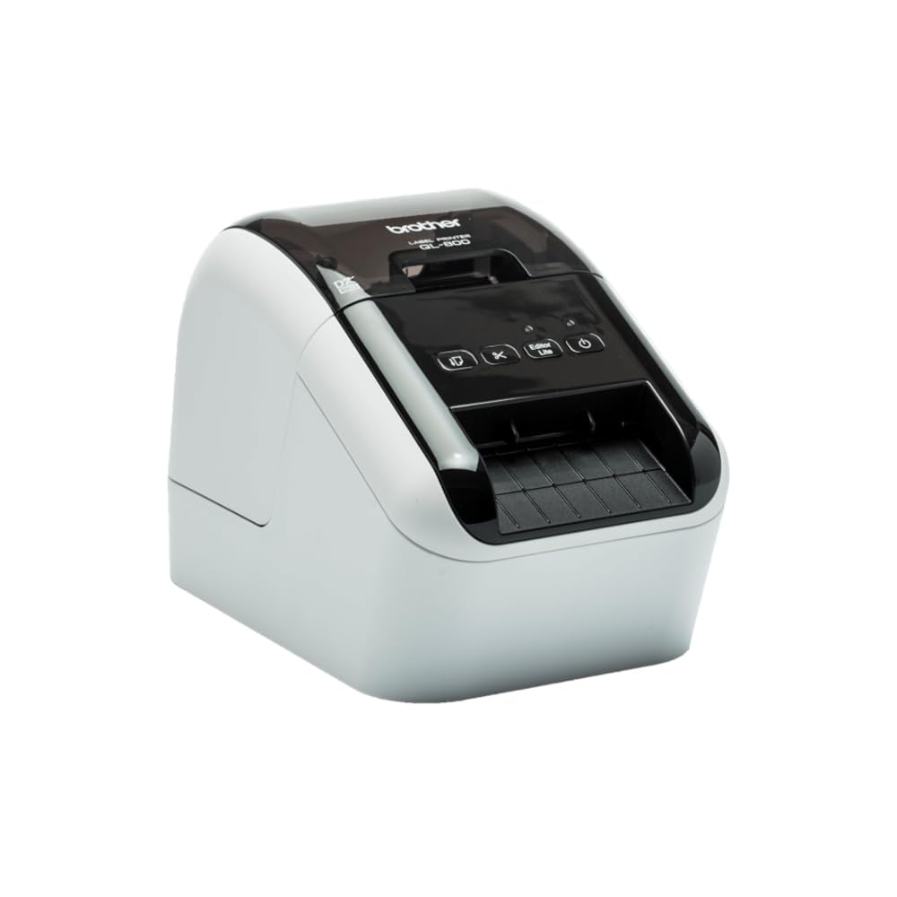 BROTHER QL-800 Label printer two-colour monochrome direct thermal Roll 6.2 cm 300x600dpi 93 labels/min USB cutter Black White
