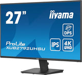 iiyama ProLite XU2792UHSU-B6 écran plat de PC 68,6 cm (27") 3840 x 2160 pixels 4K Ultra HD LED Noir